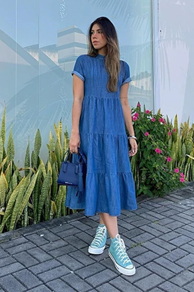 Look feminino domingo - Casual Elegante